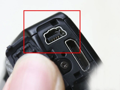 MINI USB 6 PIN to  AV RCA Digital Camera Camcorder Cable for Canon