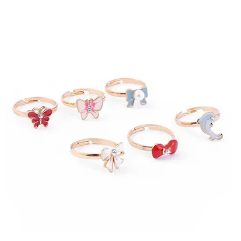 

Variable 2020 Hot Sale Animal Cartoon Ring Temperament Cute Jewelry Simple and Delicatea djustable alloy Ring Wholesale