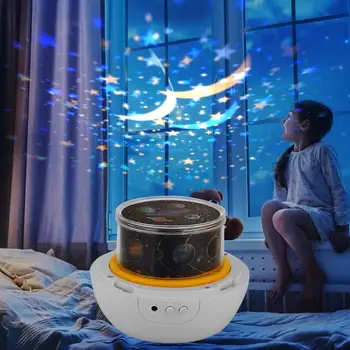 

VKTECH Starry Sky Night LED Lighting Constellation Planet Universe Magic Projector Lamps Kids Gifts Home Bedroom Decoration Lamp