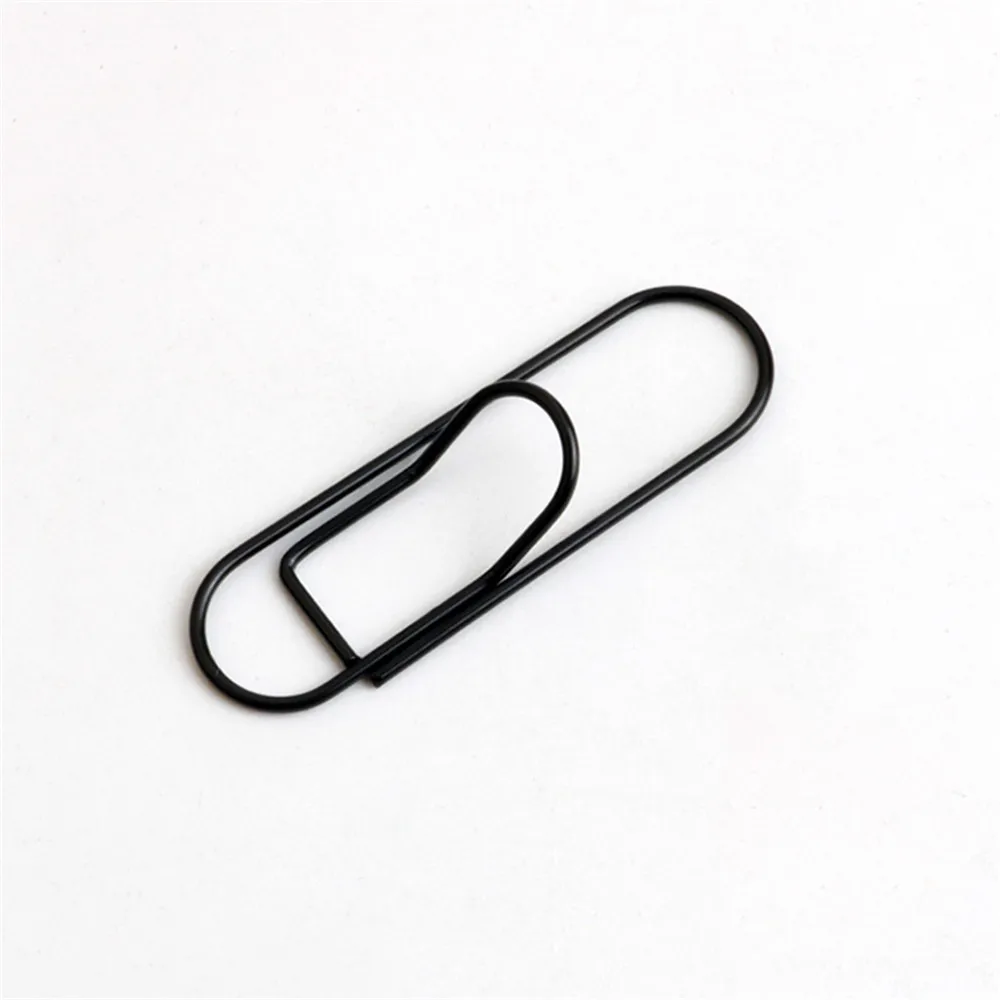 10pcs Pen Holder Clip Paper Clips Escolar Bookmarks Photo Memo Ticket Clip  Stationery Office School Supplies Gifts