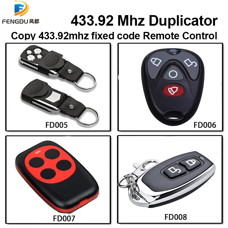 klone /émetteur de rechange 868.3/ Mhz Fixed CODE / E compatible /émetteur manuel belfox 7834/