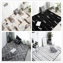 Современная мода, супер мягкий бархат, утолщенный ковер, прикроватное одеяло, коврик для двери, для улицы, молитвенный салон, домашний коврик, Противоскользящие коврики