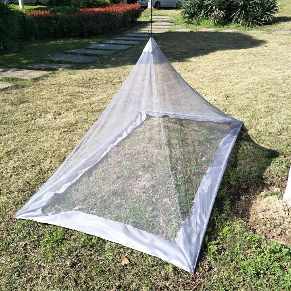 Portable Travel Camping Hammock Mosquito Net Mesh Tent Sleep Relax Canopy