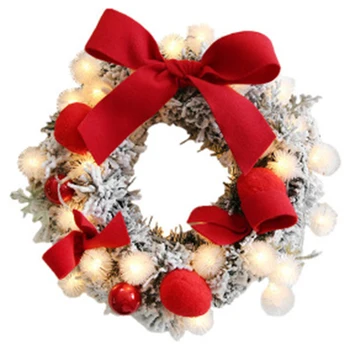 

Christmas Wreath New Year Window Door Decoration Props Scene Arrangement Christmas Wreath Decorations
