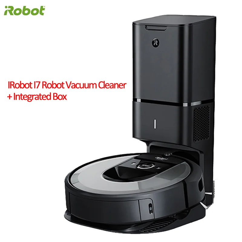 

IRobot Roomba I7 Plus Robot Vacuum Cleaner Automatic Dirt Disposal Imprint Smart Mapping APP Control With Integrated Box Base