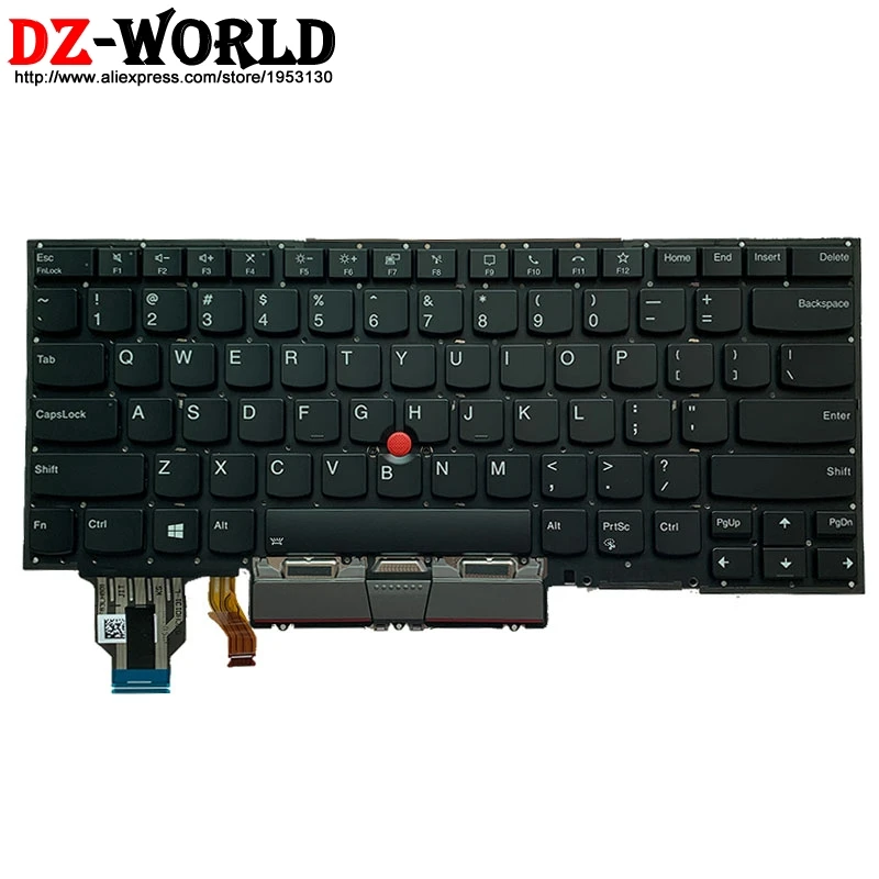 Новая Оригинальная английская клавиатура с подсветкой для ноутбука Lenovo Thinkpad X1 Yoga