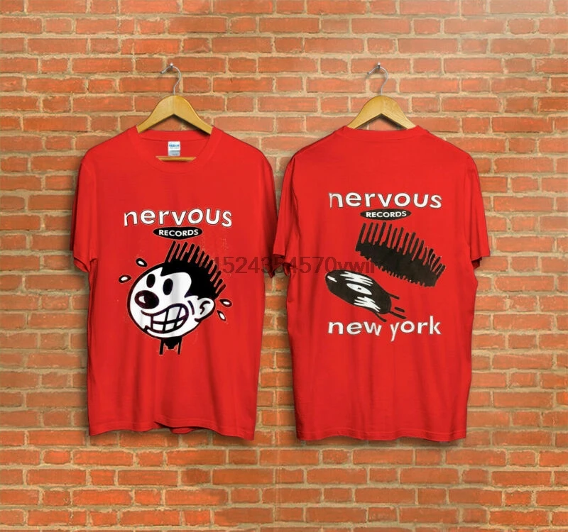 Nervous new york t shirt Clearance