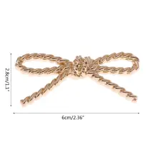 1 шт. металлическая фурнитура бант обувь сумка украшения сумки на плечо детали сумки аксессуары и Прямая поставка