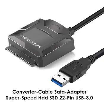 

3.0 to 2.5/3.5inch SATA HDD SSD High Speed 22Pin Converter Cable Adapter computer Accessories cable