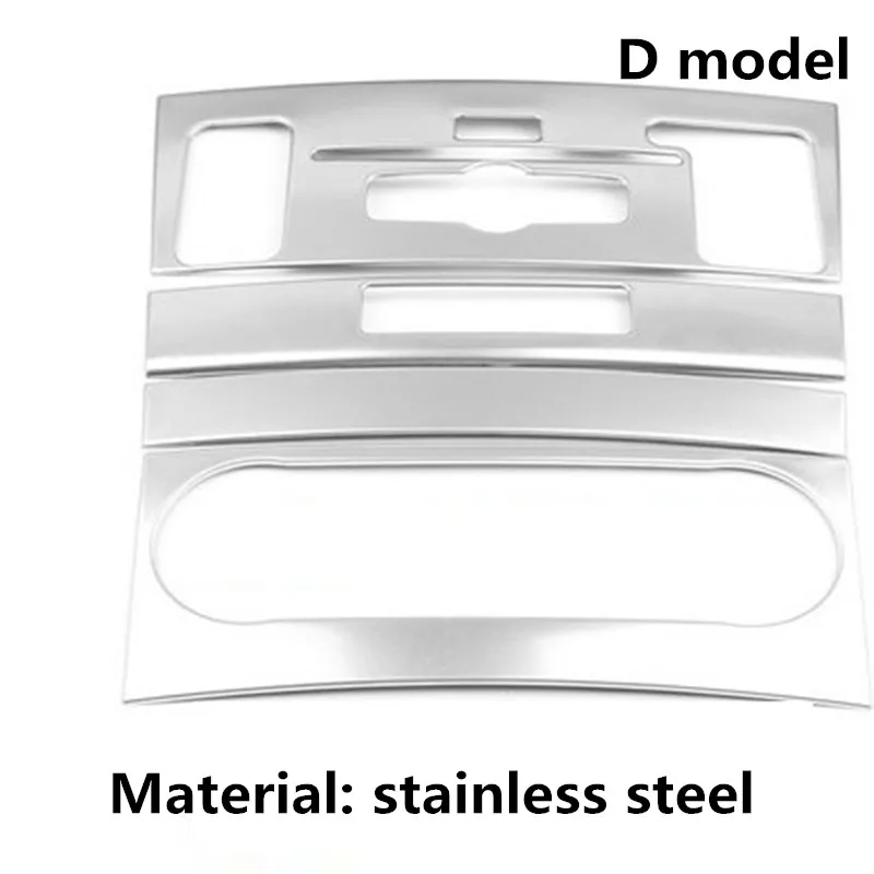 Автомобильный Стайлинг, полоса переключения передач, декоративная панель для стакана воды, наклейки, Накладка для Mercedes Benz GLK X204, автомобильные аксессуары для интерьера - Название цвета: D model