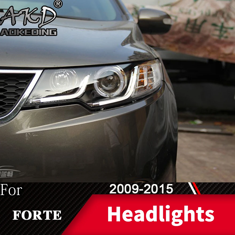 Автомобильная фара для Kia Forte 2009-2015 Coupe противотумансветильник фары s дневные