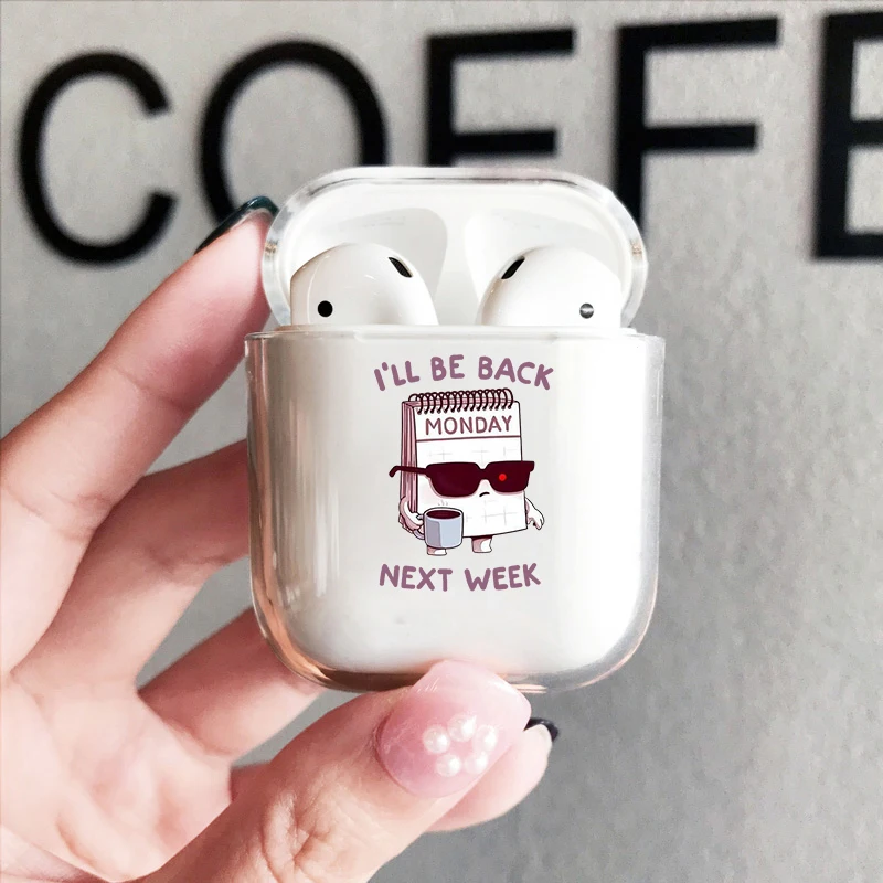 Чехол для Airpods 1 2 с милыми пончиками и крутым рисунком противоударный чехол air pod