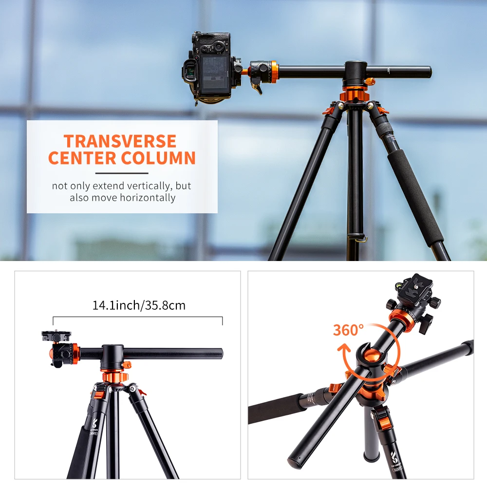 K & F CONCEPT ī޶ ﰢ, KF-TM2534T3 淮 2  ,  尡 ִ  ﰢ, , , ĳ DSLR