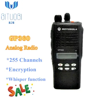 

Refurbished GP360 VHF UHF Betriebsfunk analog radio 136-174MHz 403-470MHz walkie talkie with 16 Channels and whisper function
