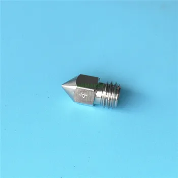 

1pcs NEW MK8 M6 Threaded Titanium alloy TC4 Nozzle 1.75mm 0.4mm For Creality CR-10 ender-3 Pro CR20 Anet A8 3D Printer
