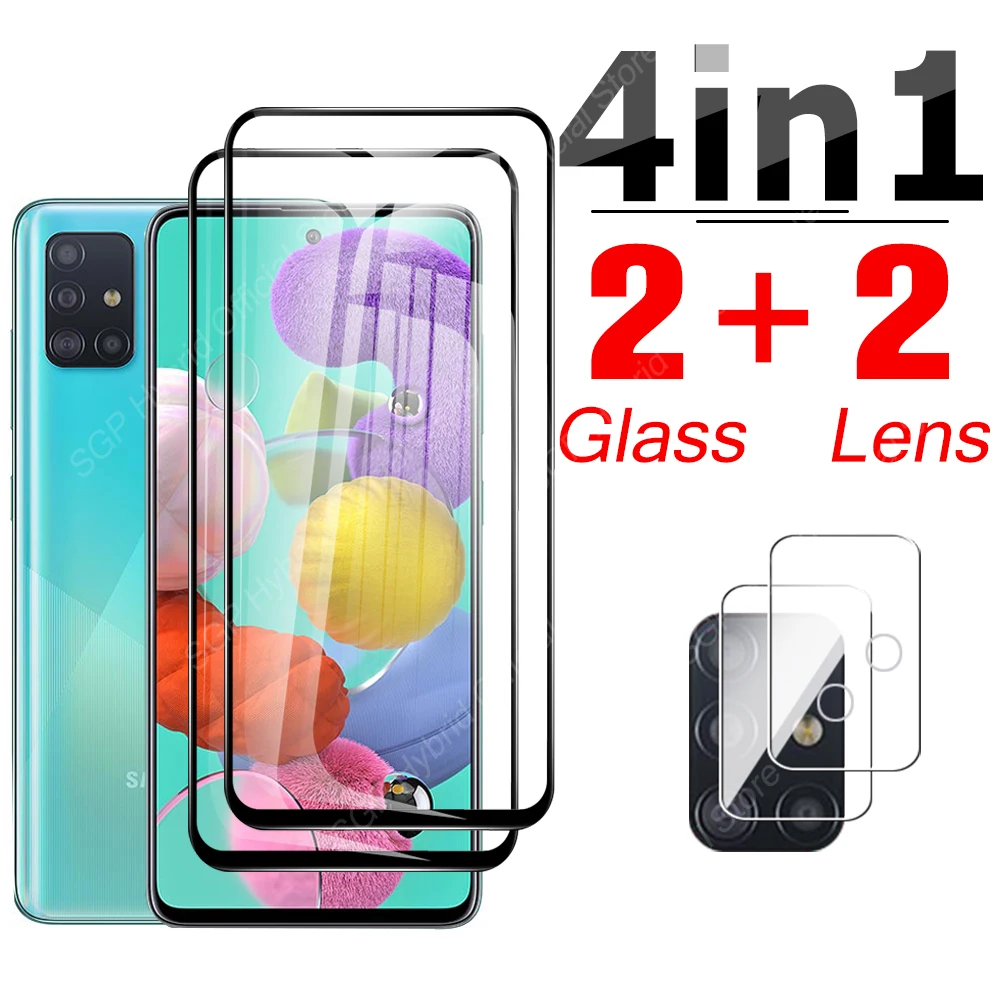 Защитное стекло 4 в 1 для Samsung Galaxy A51 M51 A5 M5 A 5 51 закаленное a52s m52 5G a53 5g 2022 52 s 52s 53 samsunga53 |