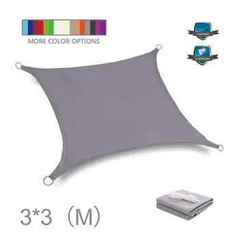 

Waterproof Outdoor Garden Canopy Patio Polyester 5 Sizes Shade Net Sun Shade Sai R9UC