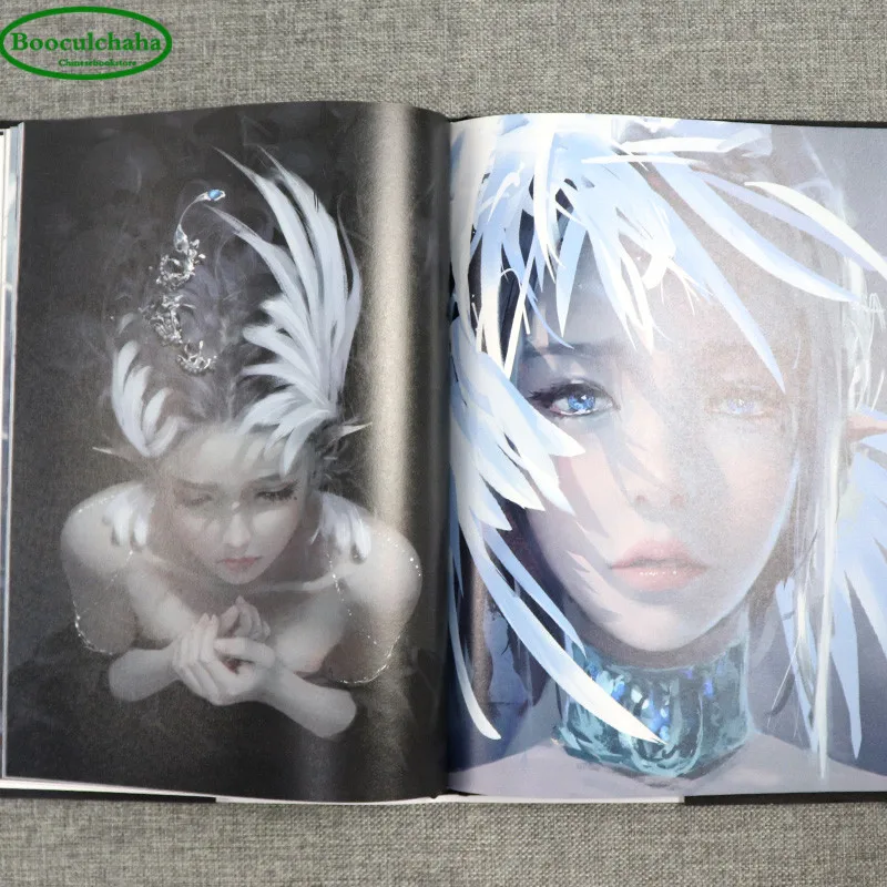 Ghost Dao Wlop Personal Illustrator Collection Drawing Book Luohuangji Magical Beast Ink Illustration Arts Photography Aliexpress