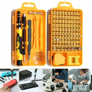 

Dreamburgh 115 in 1 Phone Repair Tools Kit Screwdriver Set Mini Precision Screwdriver Multi Computer PC Device Repair Hand Tools