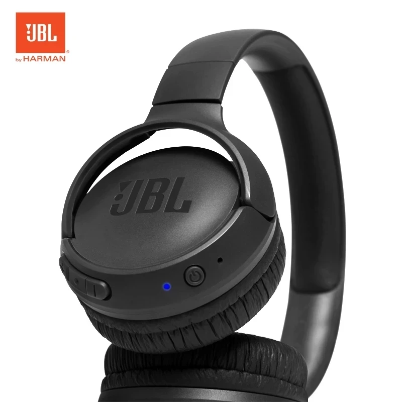 Original JBL T500BT Wireless Bluetooth Headphone Deep Bass Sound Sports Game Headset with Mic Noise Canceling Foldable Earphones