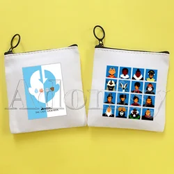 Avatar The Last Airbender Korean Cartoon Coin Purse Female Mini Canvas Art Cute Key Case Coin Purse Student Wallet