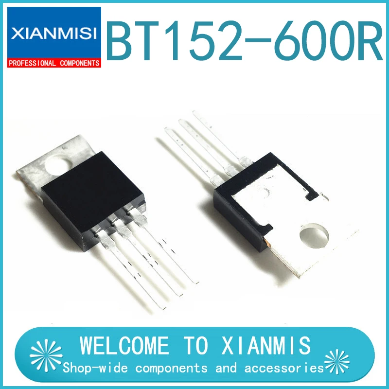 Bt152 600r схема включения BT152-600R односторонний Тиристор SCR 20A 600V, прямой штекер TO-220 AliExpress