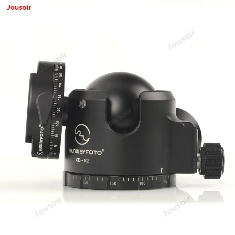 Низкопрофильная головка штатива для DSLR тренога для камеры профессиональный монопод панорамный штатив шаровая Головка XB-52DDHI CD50 T03