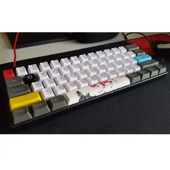 

New Replace SpaceBar Keycap PBT Five Sides Dye-Subbed Spacebar 6.25U Cherry Profile Space Bar Keycap for DIY Mechanical Keyboard
