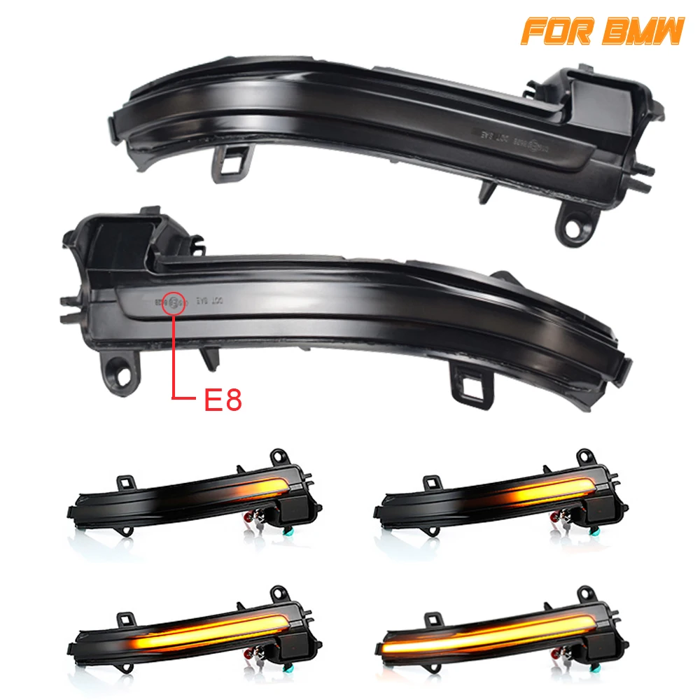 

For BMW 1 2 3 4 Series F32 F33 F36 F87 GT X1 E84 Indicator Blinker Mirror Indicator Dynamic Side Wing LED Turn Signal Light