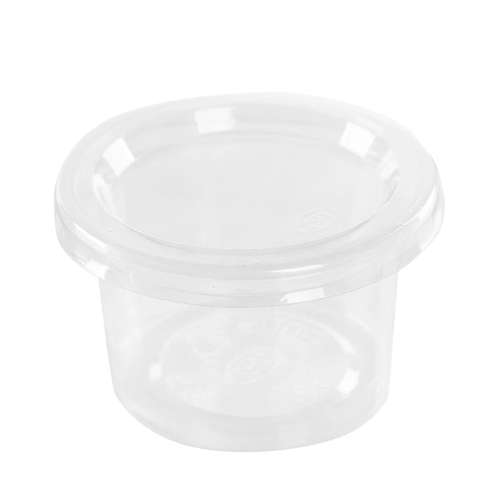 

100-Piece 150ml Disposable Condiment Cup Portion Cups Jelly Pudding Portion Containers Condiment Containers