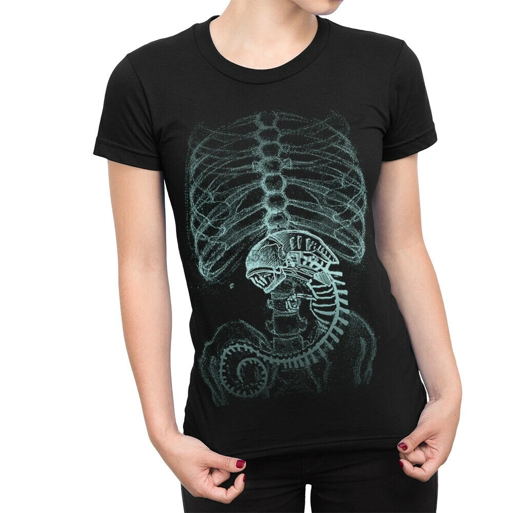 エイリアンxenomorph Tシャツプレミアムコットン映画tシャツ女性すべてのサイズ Aliexpress