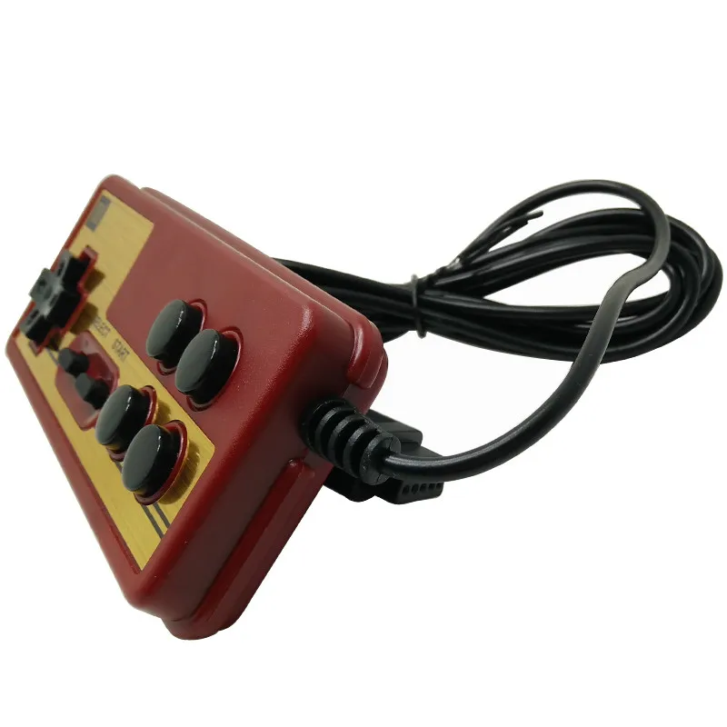 9 Pin резервный игровой контроллер для консольных игр 8 бит ТВ плеер FC красный и