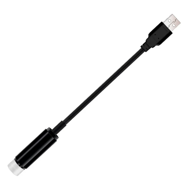 Автомобильный светодиодный интерьерный светильник USB звездный ночник для крыши