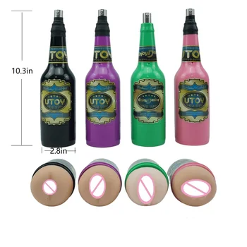 ROUGH BEAST A2 Sex machine Attachment Male Masturbation Cup dildo Vibrating Dildo for Sex Machine Love Machine Sex Toys 2