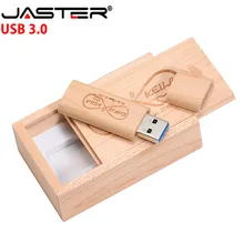 JASTER креативный Деревянный USB 3,0 флэш-накопитель 4 ГБ/8 ГБ/16 ГБ/32 ГБ/64 Гб внешний накопитель(более 10 шт. бесплатный логотип) лазерная гравировка