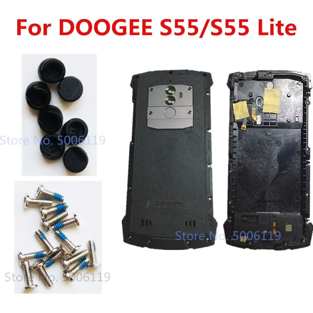 Screws Nuts New Original For DOOGEE S55 Protective Back Cover Case Durable Mobile Frame With Loud Speaker Lite | Мобильные телефоны