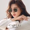 CAPONI Shades For Women Vintage Famous Brand Round Sunglasses Trending 2022 Polarized Sun Glasses 90s Fashion Eyewear 31020 ► Photo 2/6