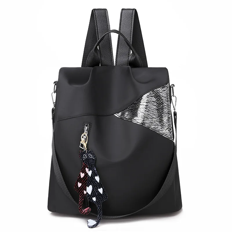 

Oxford Cloth Backpack Women's 2019 New Style Fashion Korean-style College Style Multi-functional Shoulder Students Travel Anti-t