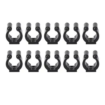 

10pcs ABS Fishing Rod Storage Clips Portable Club Pole Rack Clamps Holder