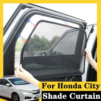 

For Honda City 2002-2007 1.5L manual standard version 7Pcs card type magnetic car curtain sun shade car window shade car styling