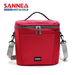 2021 New Style 10L Portable Thermal Insulated Lunch Bag 600D Thickened Waterproof Oxford Cloth Bag Cooler  Reusable Picnic Bag
