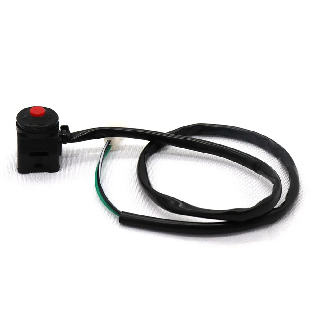 Motorcycle Parts Red Kill Stop Switch Horn Button for Motorcycle Pit