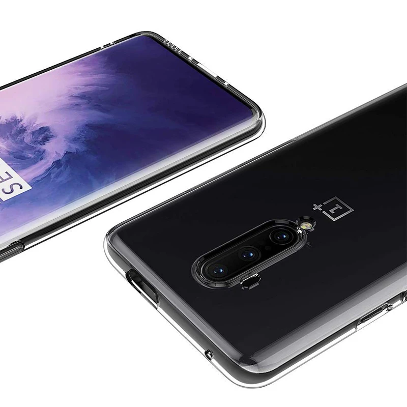 clear case for oneplus 7t pro fitted case OnePlus 7T Pro transparent cover silicone soft ultra 3