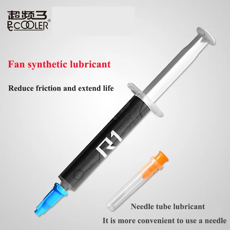 

Pccooler Synthetic Lubricant for CPU Fan/Cooling Fan/Computer Case Fan
