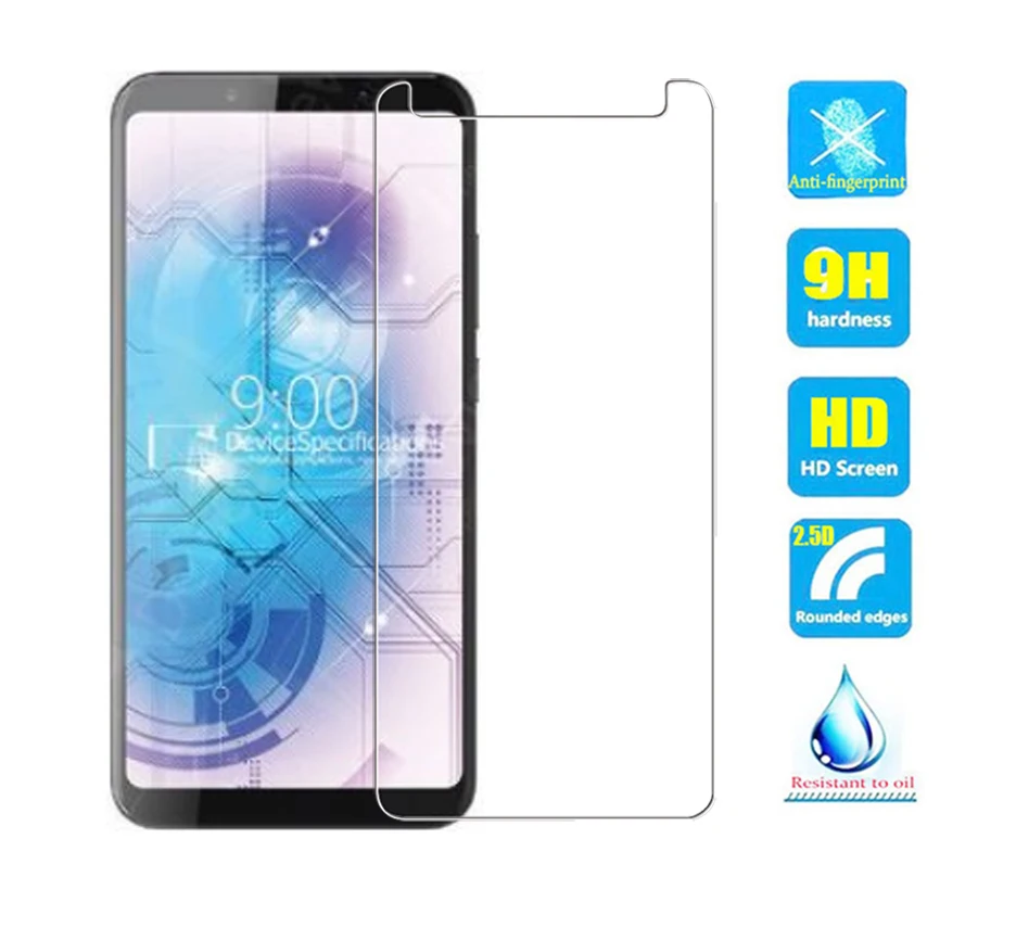 9H закаленное стекло для BQ 5535L 5 45 &quotЗащитная пленка экрана Strike Power Plus|Защитные