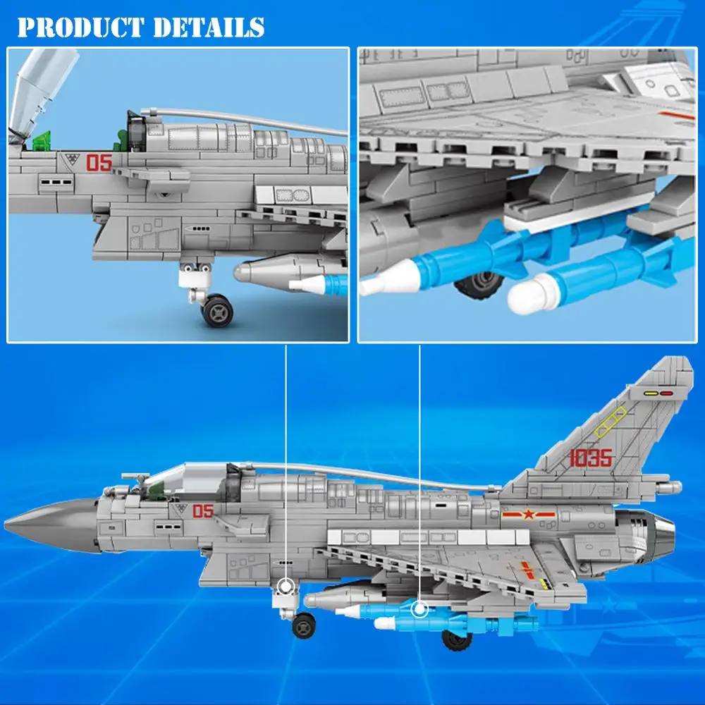 airplane building blocks