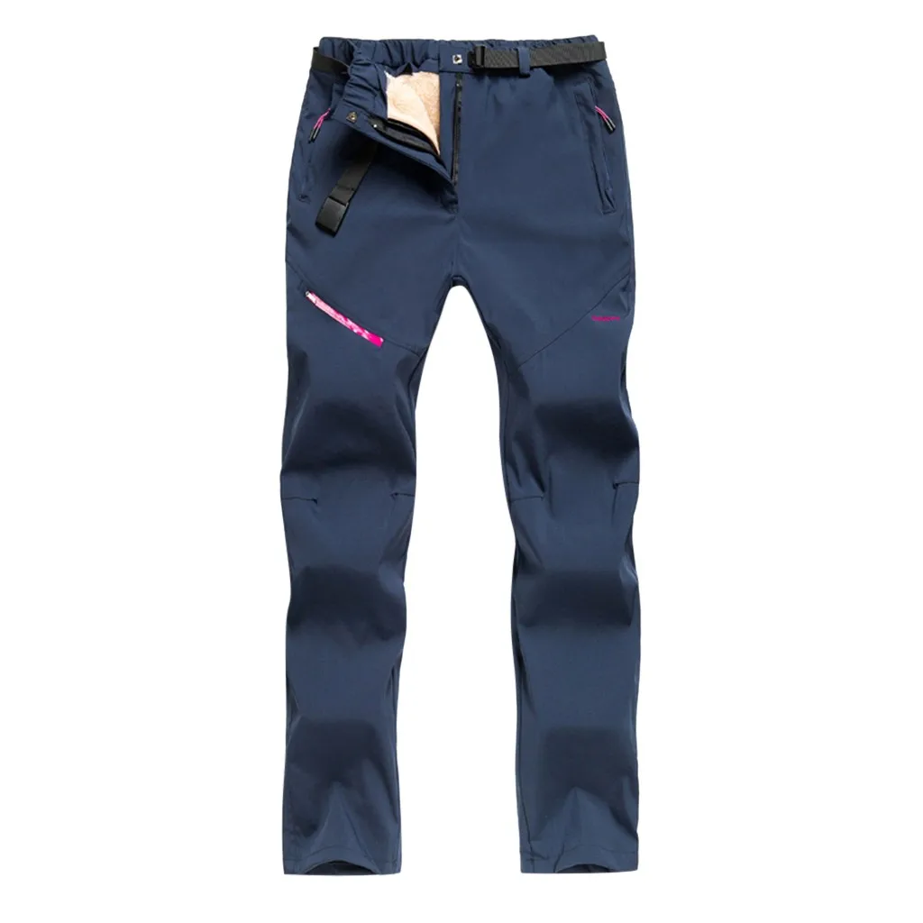 SAGACE многоцветная Высококачественная Мужская Женская утолщенная водонепроницаемая и ветрозащитная уличная альпинистская зарядка модные штаны - Color: Blue