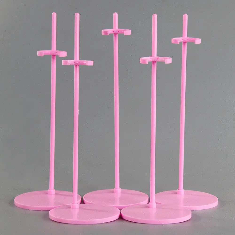 Doll Accessories Plush Doll Accessories Doll Stand 1PC for 1/6 Dolls Transparent Support Doll Display Holder