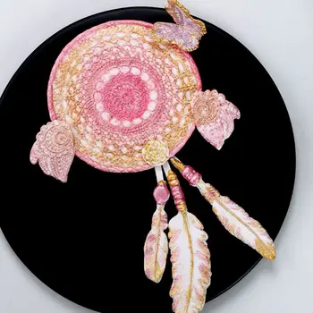 

Big Dreamcatcher Silicone Mold Cake Fondant Resin Pendant Jewelry Making Tools