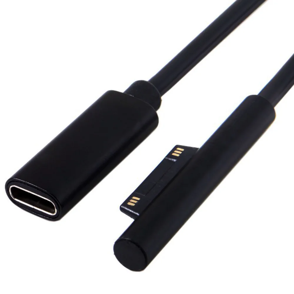 New USB-C Magnetic Charging Cable Power Adapter For Microsoft Surface Pro3 / Pro4 Fast PD Conversion Type-C | Компьютеры и офис